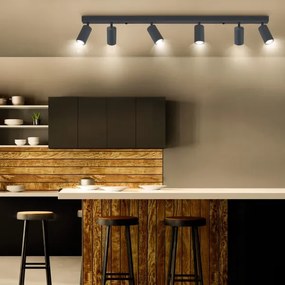 Brilagi - LED dimmelhető spotlámpa SELE 6xGU10/6,5W/230V antracit