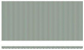 kézi behúzható napellenző LED világítással Zöld és fehér 600x300 cm