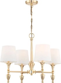 Cosmolight klasszikus csillár austin arany cosp04142au-wh