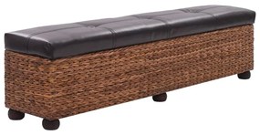 vidaXL barna tengerifű pad 140 x 29 x 40 cm