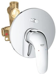 zuhany és fürdő csaptelep GROHE Eurostyle New vakolat alatti résszel együtt króm 23730003