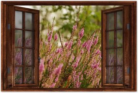 Poszterek 90x60 Hanga virágok lila