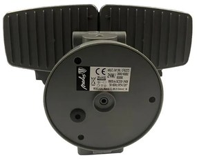 Kültéri szürke LED reflektor PIR érzékelővel 24W/3000K/4000K/6000K - LFX225