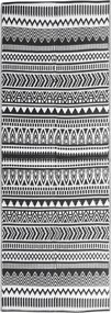 vidaXL kültéri szőnyeg ARAKIL fekete 80x250 cm PP