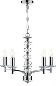 Dar Lighting OLEANA OLE0550 Csillár 5x40W/E14