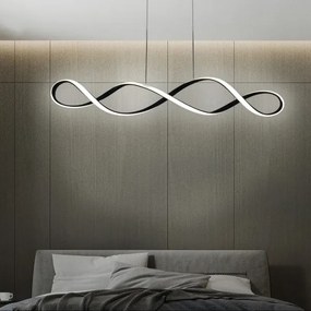 LED Csillár zsinóron INFINITO LED/34W/230V fekete