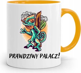 Dohányosoknak 420 Cbd Bögre Sárga Ajándék fényképes nyomtatással