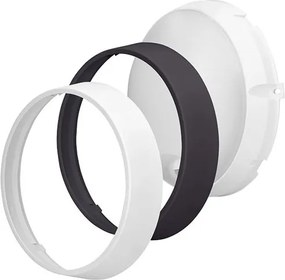 Solight WO780-2 - LED kültéri lámpatest mozgásérzékelővel, 20W/230V, IP65, Ø 22 cm