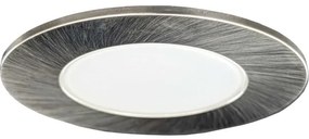 LED Fürdőszobai beépíthető lámpa BONO LED/8W/230V 3000K IP65 króm