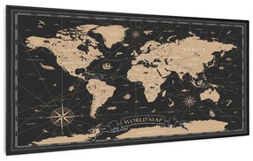 Klarstein Wonderwall Air Art Smart, infravörös hősugárzó, 120 x 60 cm, 700 W, éjszakai térkép