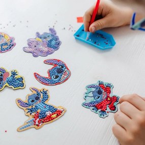 Disney Lilo és Stitch, A csillagkutya Surf gyémántszemes mágneses szett