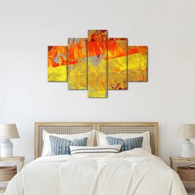 Absztrakció kép - festmény (150x105 cm)