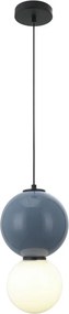 ITALUX PND-95221-1M-BLU PIEVE Egyágú Függesztett Lámpa Fém LED IP20