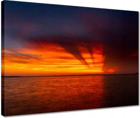 Vászonkép 40x30 Tenger naplemente