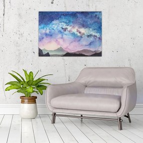 Kép - Milky Way, akvarell (70x50 cm)