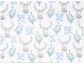 Szarvas karácsonyi teríték kedvező szett, 33 x 45 cm, 4 db