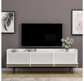 TV asztal/szekrény Keseno (fehér) . Akció -21%. 1095458
