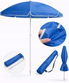 Kerti Strand Napernyő Teraszra Kék Búzavirág 160 cm