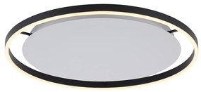 Mennyezeti lámpa sötétszürke 60 cm LED-del, 3 fokozatban szabályozható - Zlatan