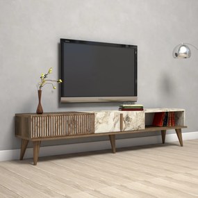 TV asztal Milan Fehér márvány