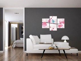 Kép - Szerelmi idő (90x60 cm)