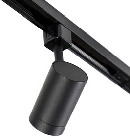 Okos sínrendszer fekete 1 fázisú 10 lámpás, beleértve a Wifi GU10-et - Jeana