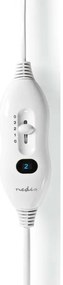 Nedis PEBL110CWT2 - Elektromos fűthető takaró két személy számára 120W/230V 160x140 cm