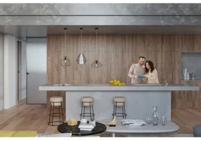 Csillár zsinóron DEMI 1xE27/60W/230V fekete/fehér