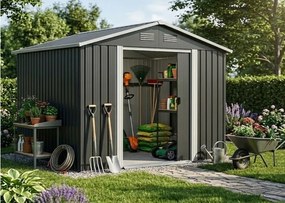 fém kerti ház LANITPLAST MAXTORE 65 ANTRACIT LG1845