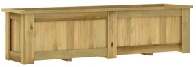 vidaXL impregnált fenyőfa magaságyás 196 x 50 x 50 cm