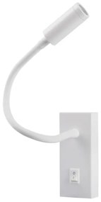 Kanlux 32523 - TONIL LED flexibilis lámpa 2,7W/230V, fehér