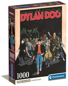 Dylan Dog Nightmare 1000 db-os Compact puzzle Clementoni