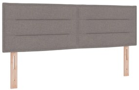 Box Spring Ágy matraccal taupe színben – 160x200 cm szövet