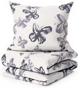 BLACK BUTTERFLY krém mikroszálas ágyneműhuzat Ágyneműhuzat mérete: 2 db 70 x 80 cm | 160 x 200 cm