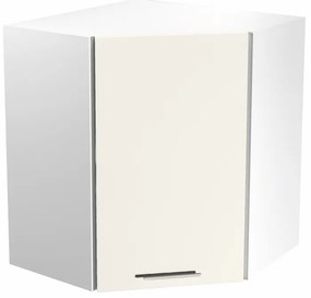 Felső sarokszekrény Vento GN-60 / 72, fehér / bézs
