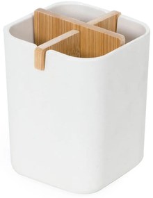 Ecologic fehér fürdőszobai rendszerező, 8,4 x 7,8 cm - Compactor