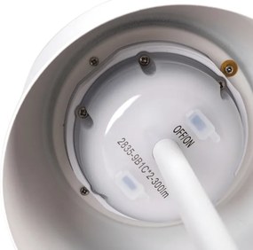 Aigostar - LED napelemes állítható fényerőjű tölthető lámpa 3W/5V/2200mAh IP54