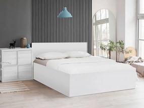 SOFIA ágy 140 x 200 cm, fehér Ágyrács: Lamellás ágyrács, Matrac: Coco Maxi 19 cm matrac