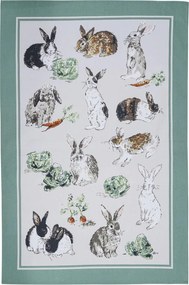 Konyhai törlőkendő 48x74 cm Rabbit Patch