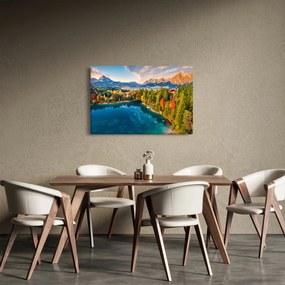 Kép - Urisee-tó, Ausztria (90x60 cm)