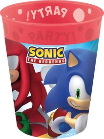 Sonic a sündisznó Sega micro prémium műanyag pohár szett 4 db-os 250 ml