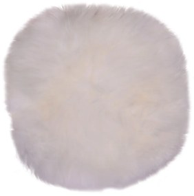 Circle fehér bárányszőrme, ⌀ 35 cm - House Nordic