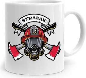 Bögre Ajándék Tűzoltónak Tűzoltó Születésnapra fényképes nyomtatással