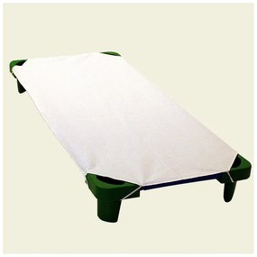 Fehér lepedő ovis ágyra 5 db-os csomag