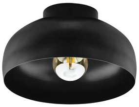 Eglo 900553 - Mennyezeti lámpa MOGANO 1xE27/40W/230V fekete 900553