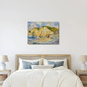 Kép - Auguste Renoir, Sea and Cliffs, reprodukciók (70x50 cm)