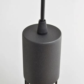 Csillár zsinóron MELODY 3xE27/15W/230V fekete