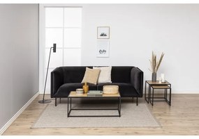 SARON dohányzóasztal tölgy/fekete