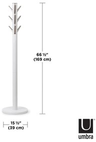 Fehér kaucsukfa fogas Flapper – Umbra