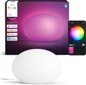 LED-es éjjeli asztali lámpa Philips Hue Flourish Rgb fehér intelligens Smart
